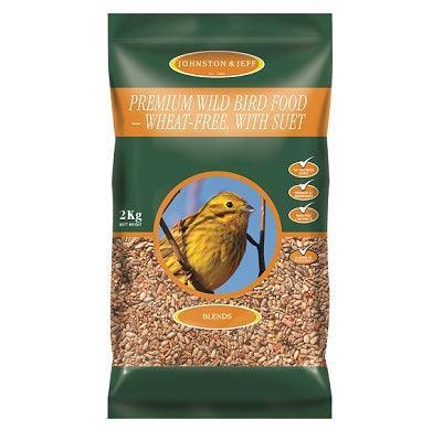 Johnston & Jeff Premium Wild Bird with Suet 2 kg