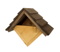 Johnston & Jeff Robin Nest Box with Shingles
