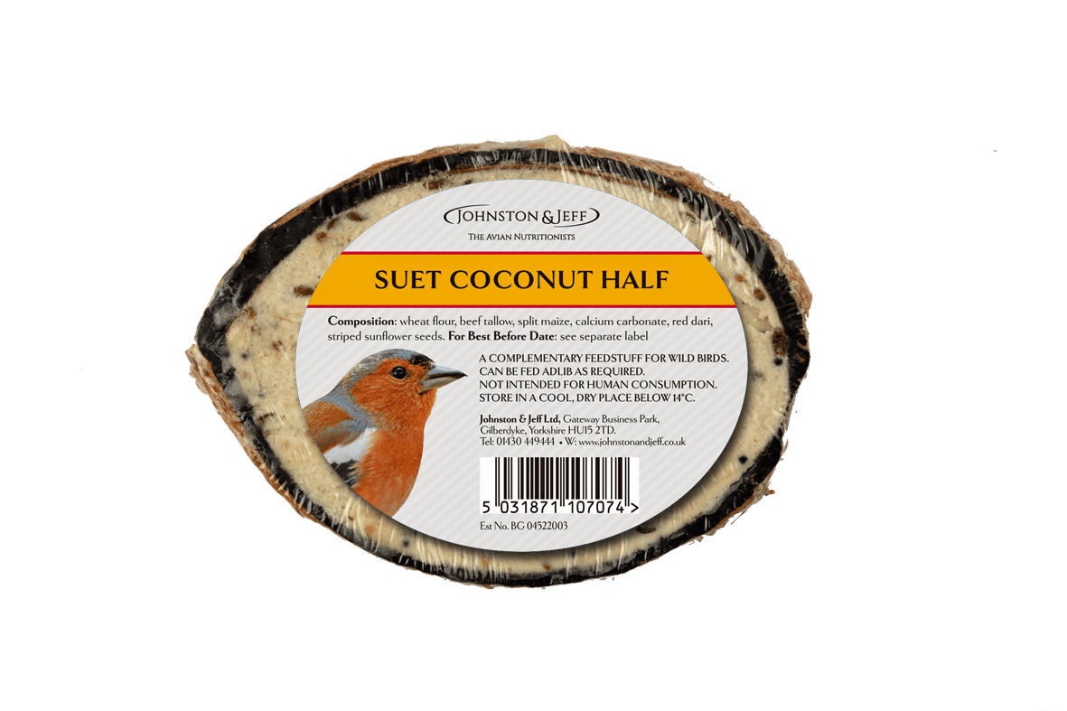 Johnston & Jeff Suet Coconut Half Plain