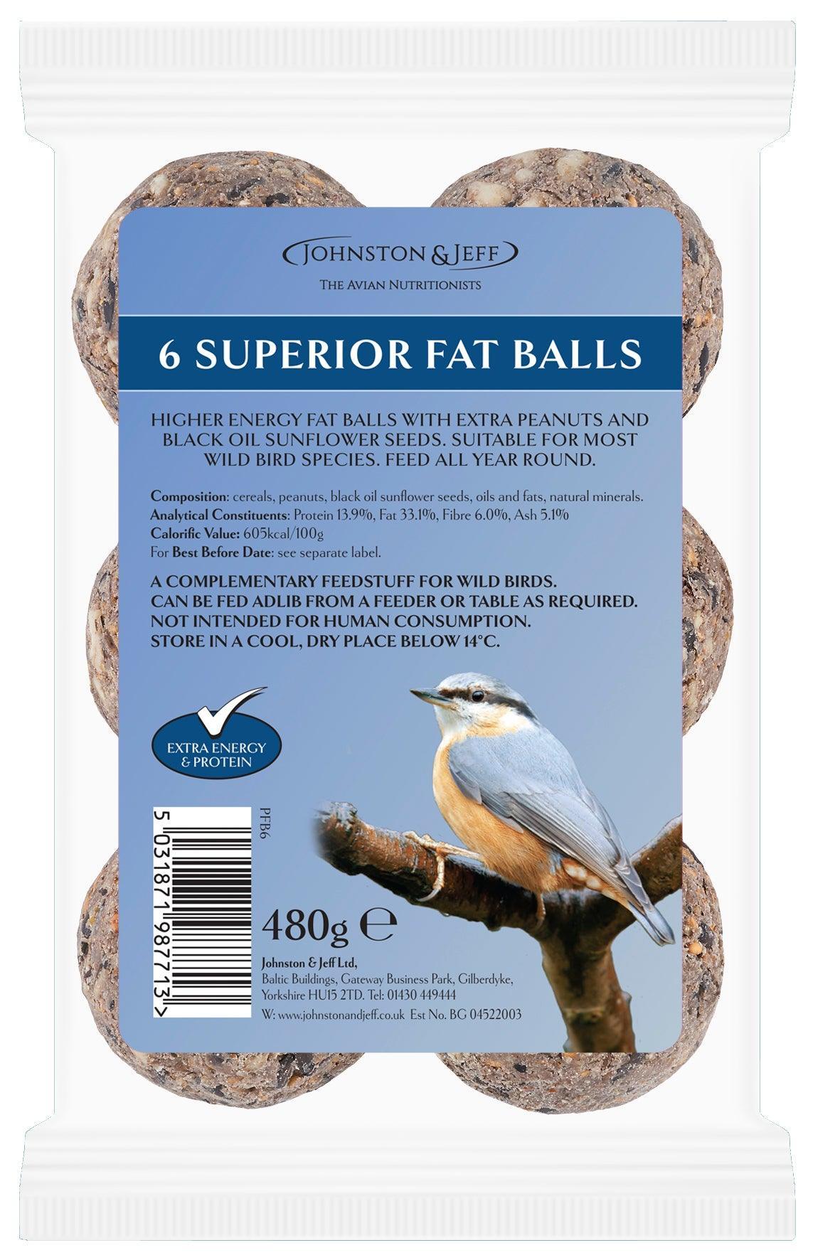 Johnston & Jeff Superior Fatballs No Nets 24x(80g)