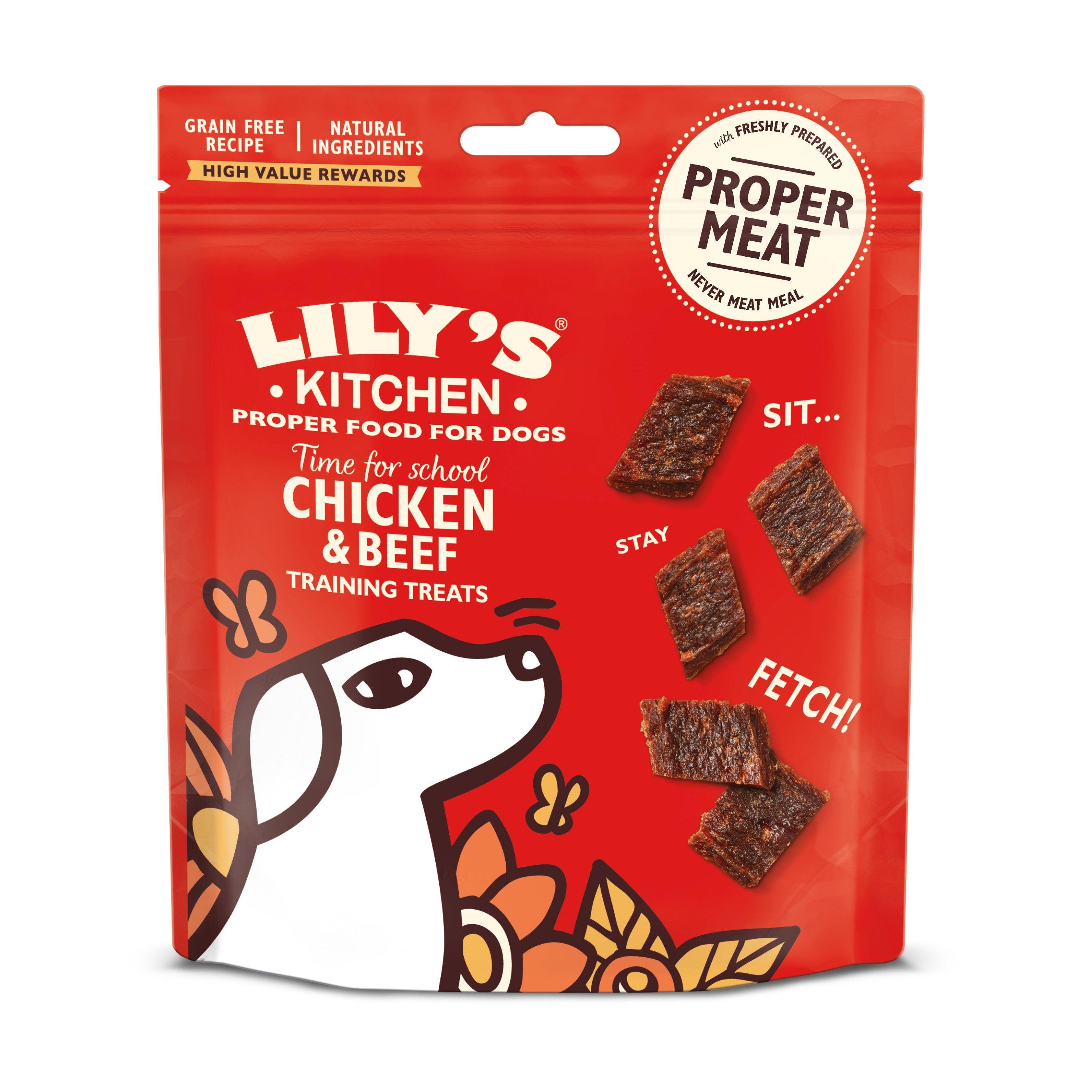 Lily's Kitchen Chicken & Beef Training Treats Dog