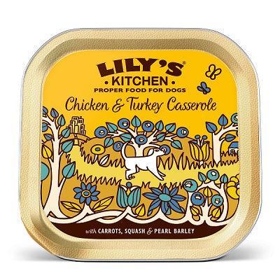 Lily's Kitchen Chicken & Turkey Casserole Foil 150g
