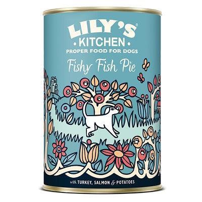 Lily's Kitchen Fishy Fish Pie with Peas Tins 400g