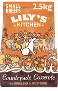 Lily's Kitchen Made with Natural Ingredients Adult Small Breed Dry Dog Food Chicken & Duck Grain-Free Recipe 2.5kg