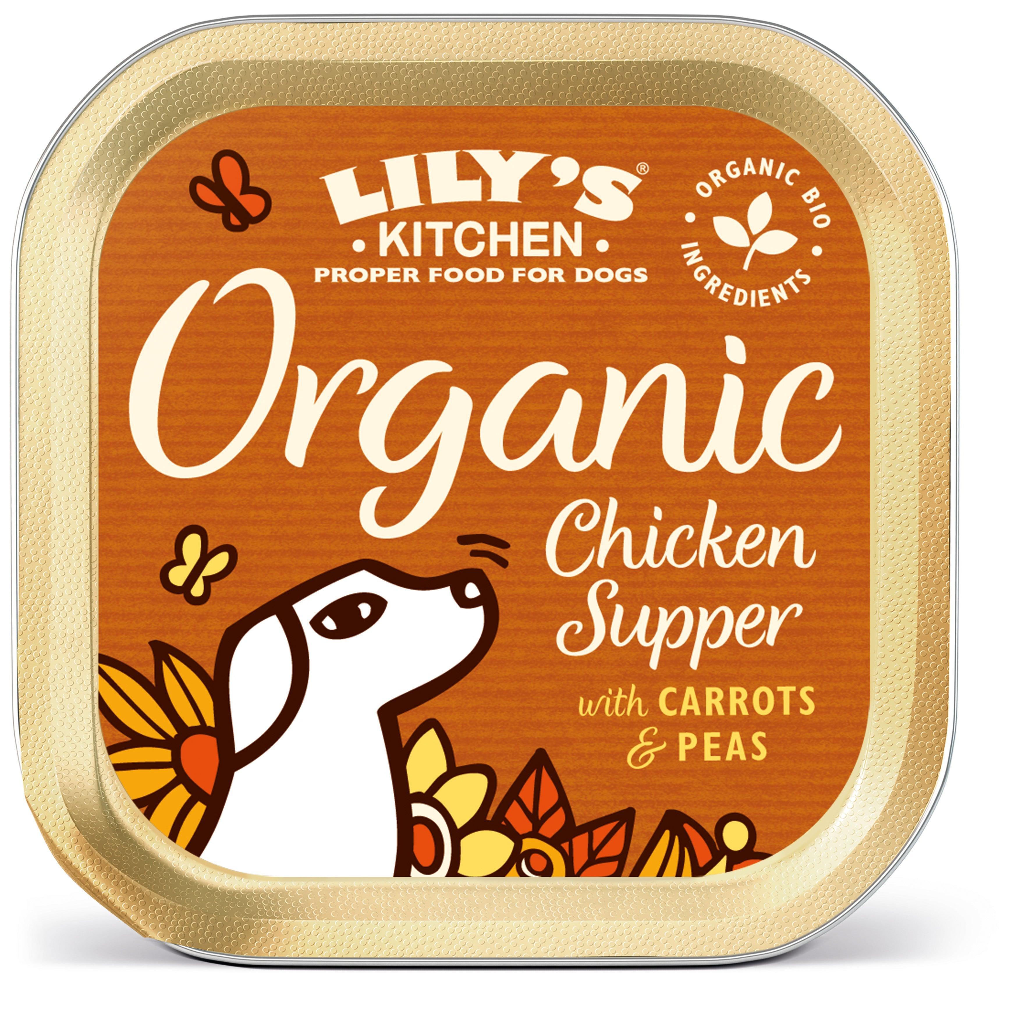 Lily's Kitchen Organic Chicken Supper Foil 150g