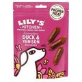 Lily's Kitchen Scrumptious Duck & Venison Sausages Dog Treats 70g