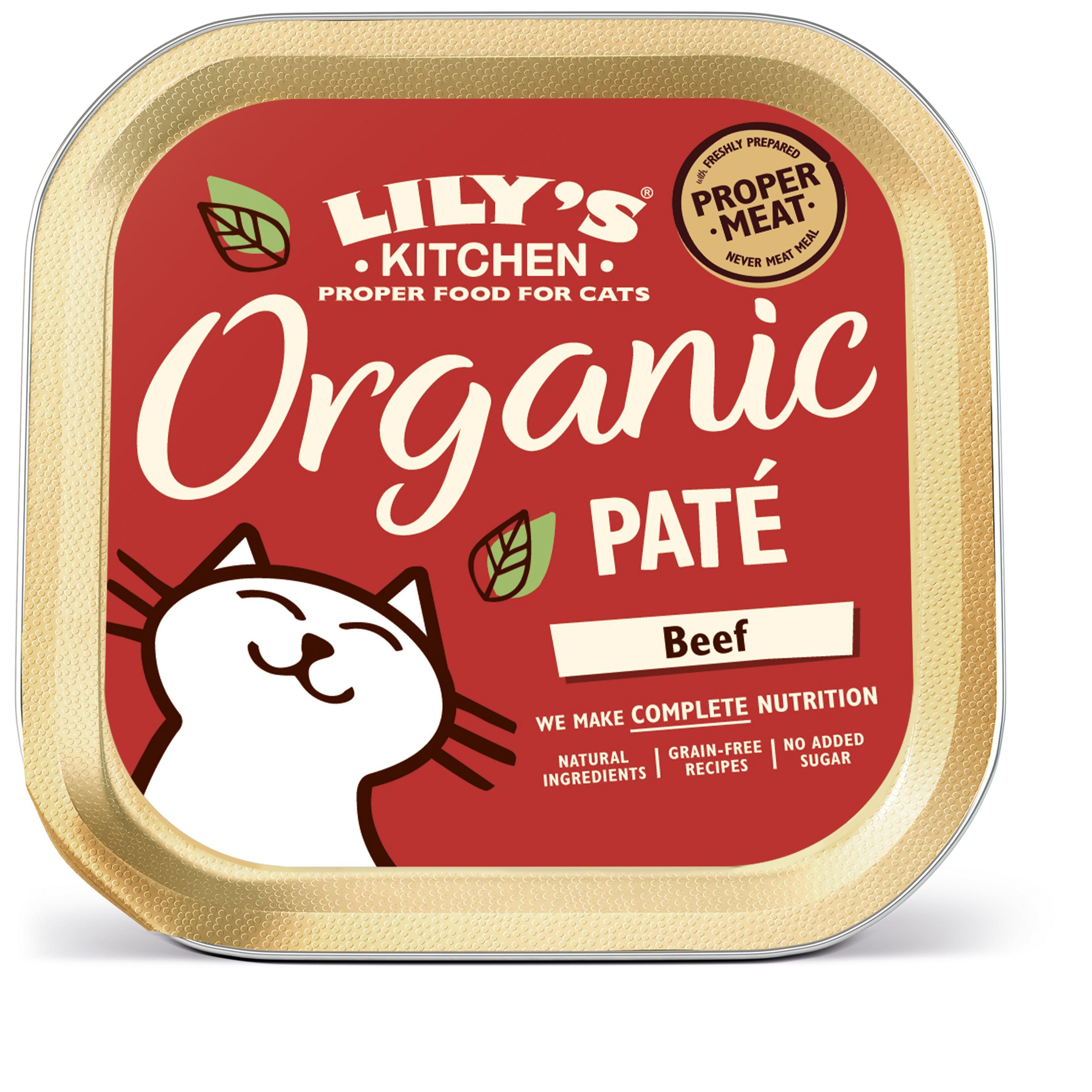 Lily's Kitchen Slow Organic Beef Foils 85g