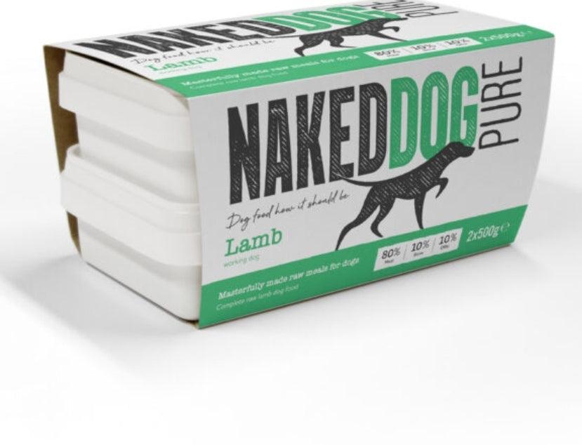 Naked Dog Pure Lamb 2 x 500g