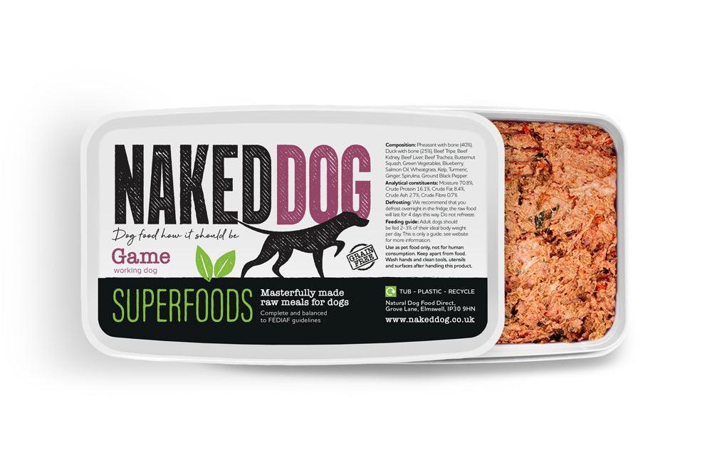 Naked Dog Superfood Game 2 x 500g