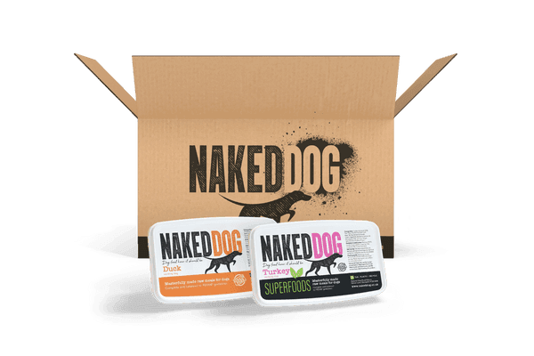 NAKED DOG Variety Box - 10kg (No Chicken)