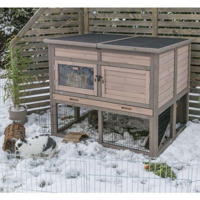 natura small animal hutch XL, insulated
