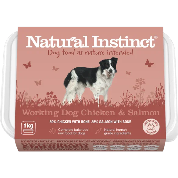 Natural Instinct Working Dog Chicken & Salmon 1kg