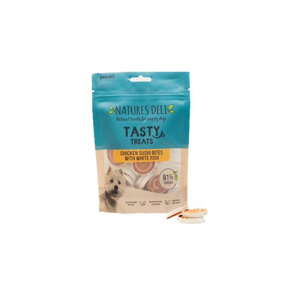 Natures Deli Chicken and Fish Sushi Bites 100g