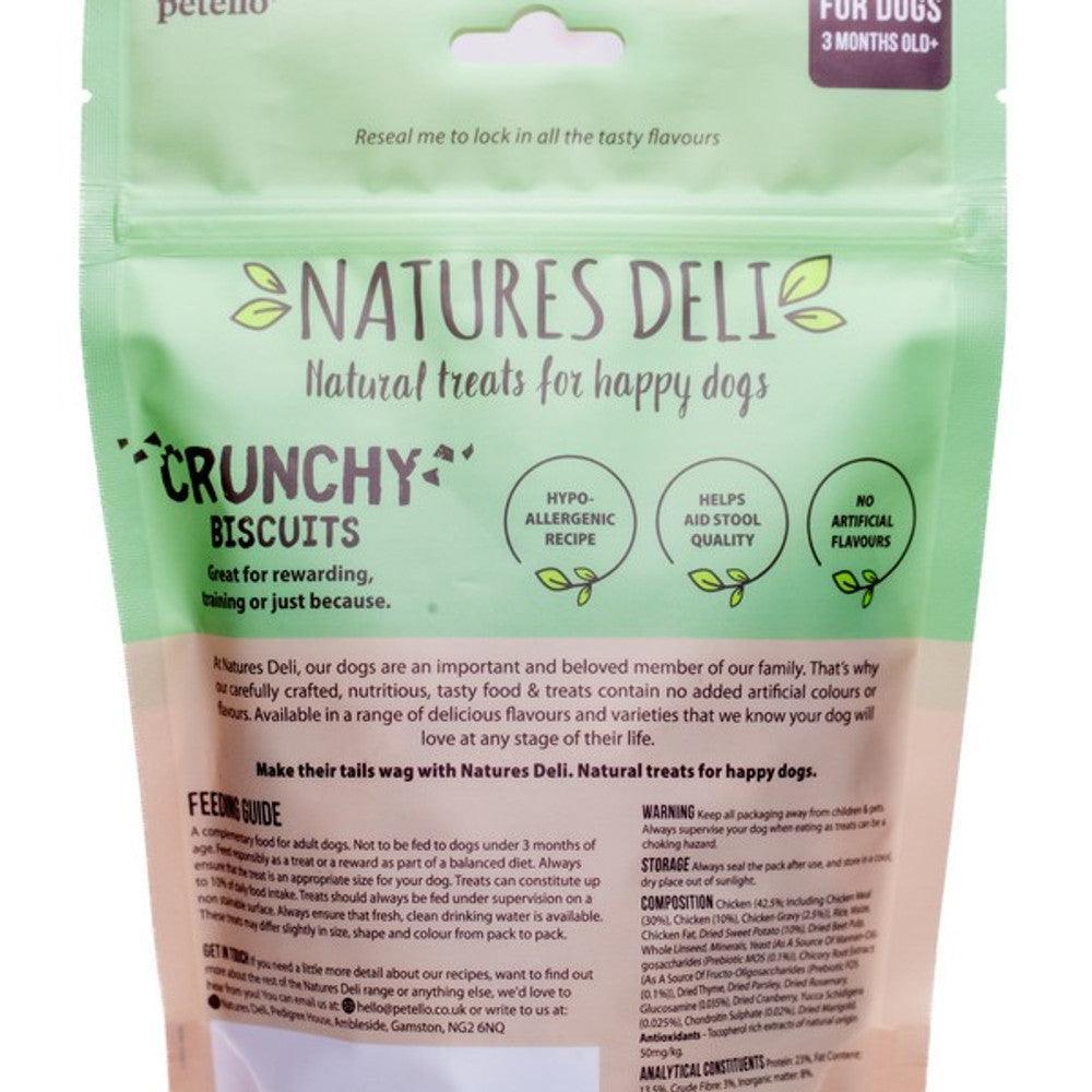 Natures Deli Crunchy Biscuit Chicken With Sweet Potato 225g
