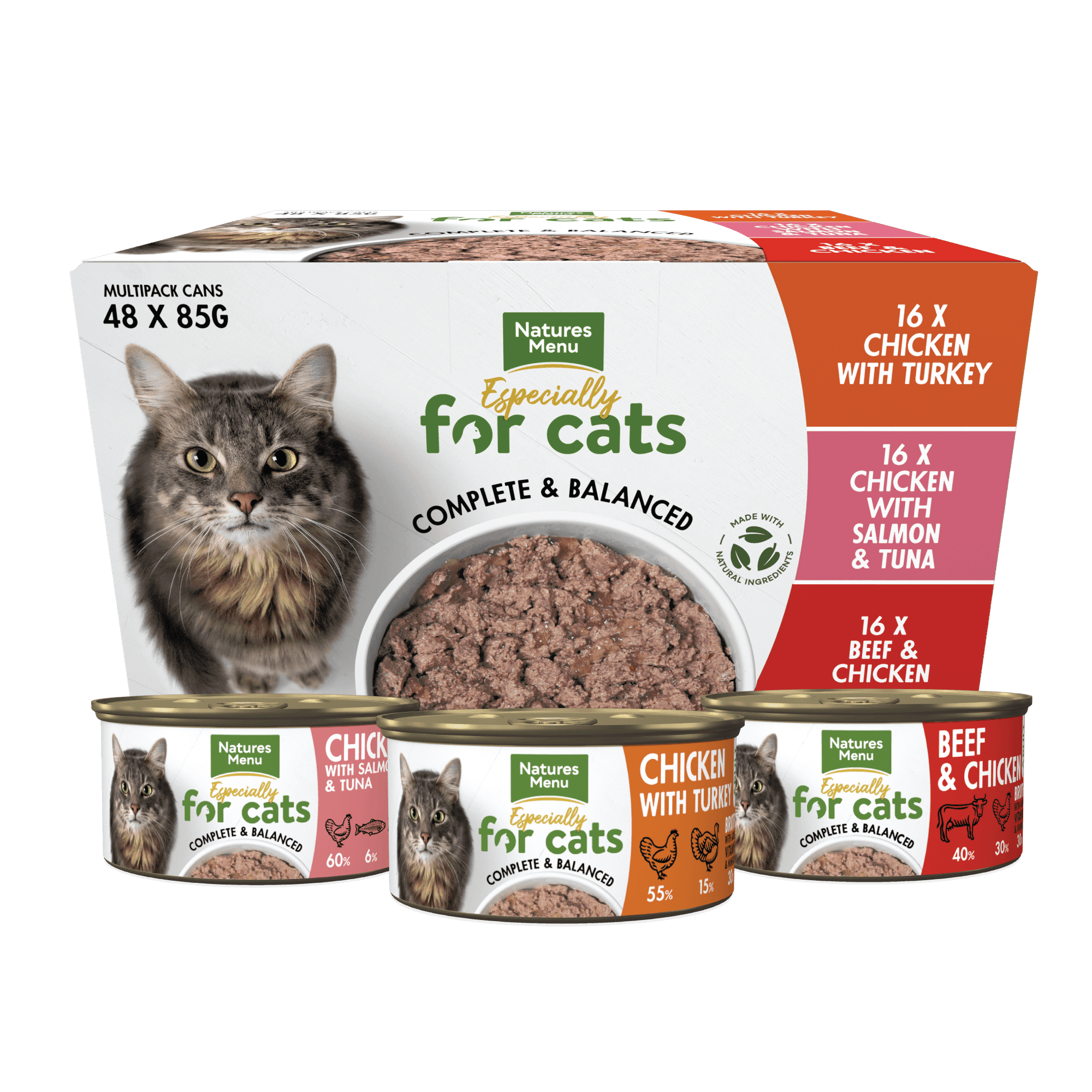 Natures Menu Cat Multipack Tins 85g