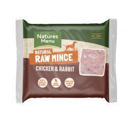Natures Menu Chicken & Rabbit Mince, 400g