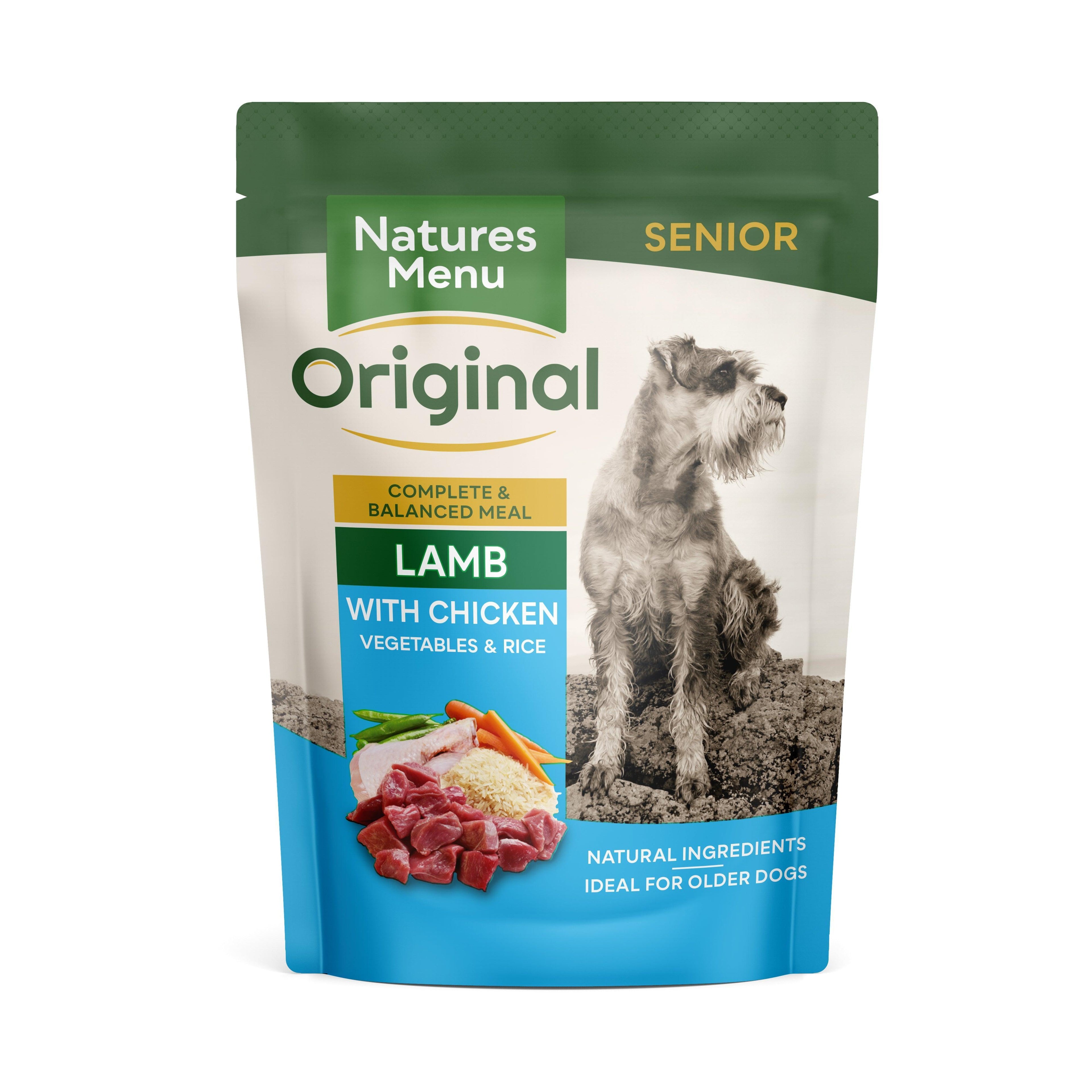 Natures Menu Dog Pch Senior Lamb 300g