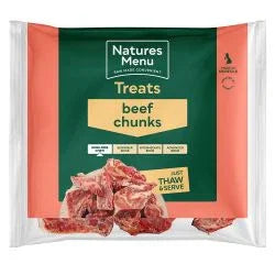 Natures Menu Natural Raw Beef Chunks, 1kg
