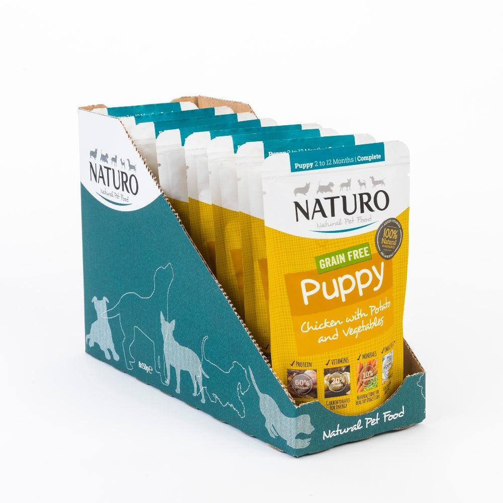 Naturo Puppy Grain Free Chicken with Potato & Veg 150g