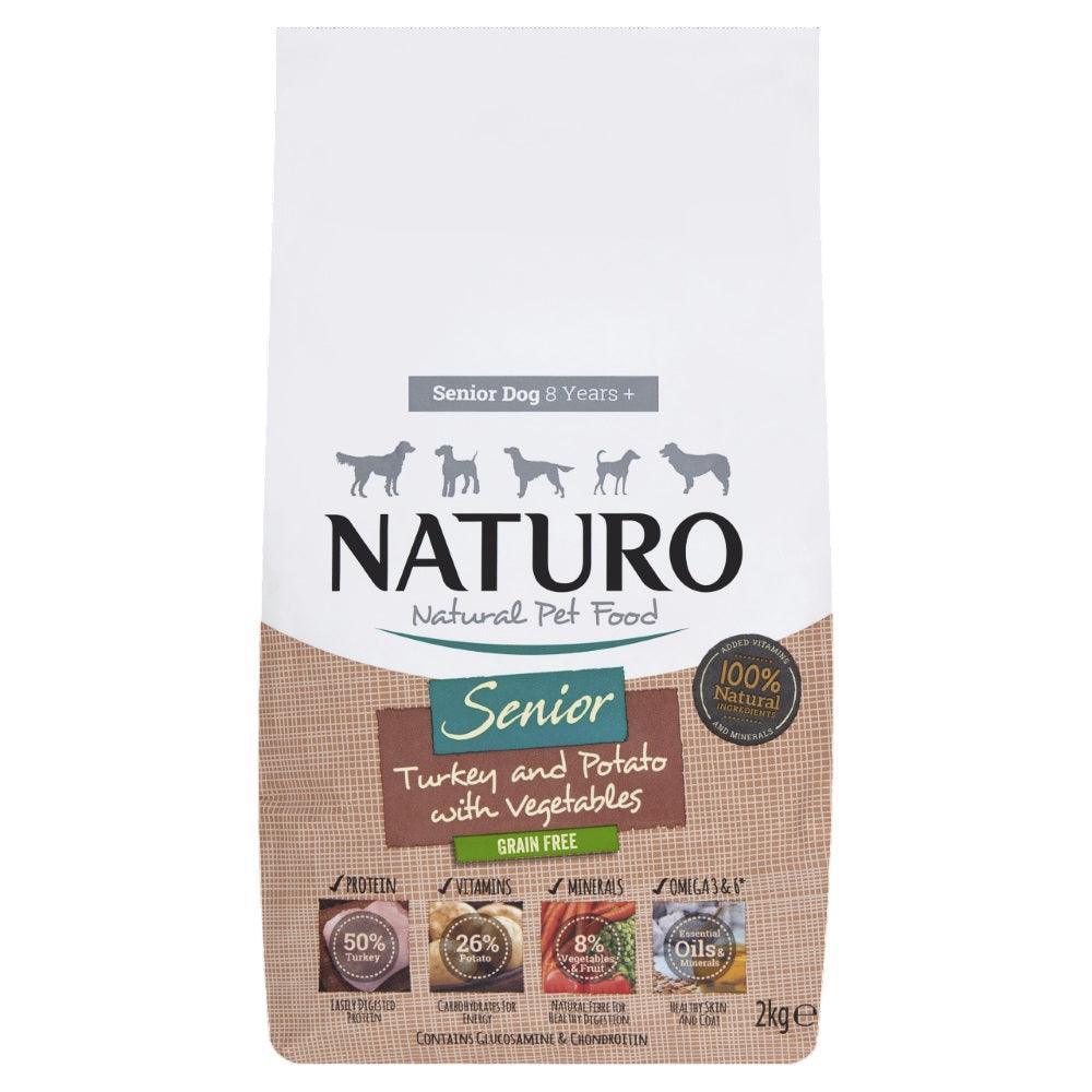 Naturo Senior Grain Free Turkey with Potato & Veg 2kg