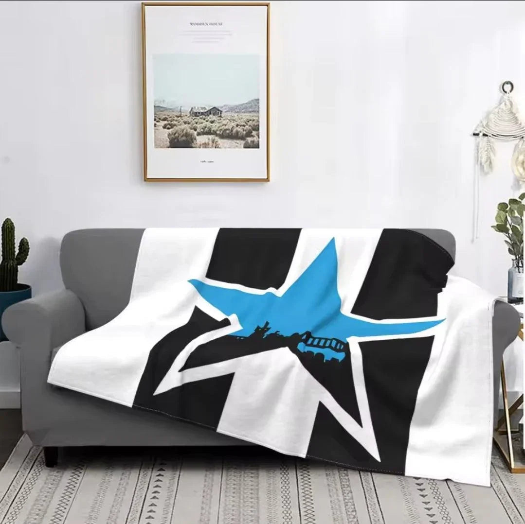 NUFC Newcastle Blue Star Pet Blanket 30x40 inch