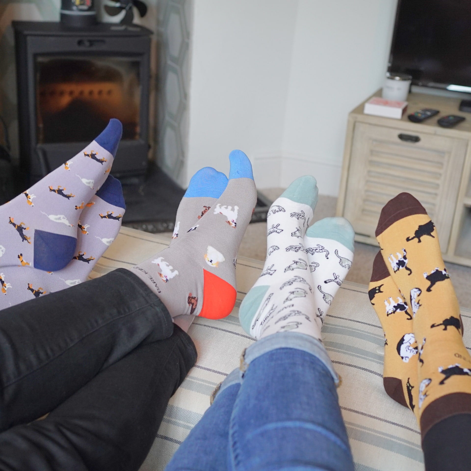 The Paws & Claws Bamboo Sock Set