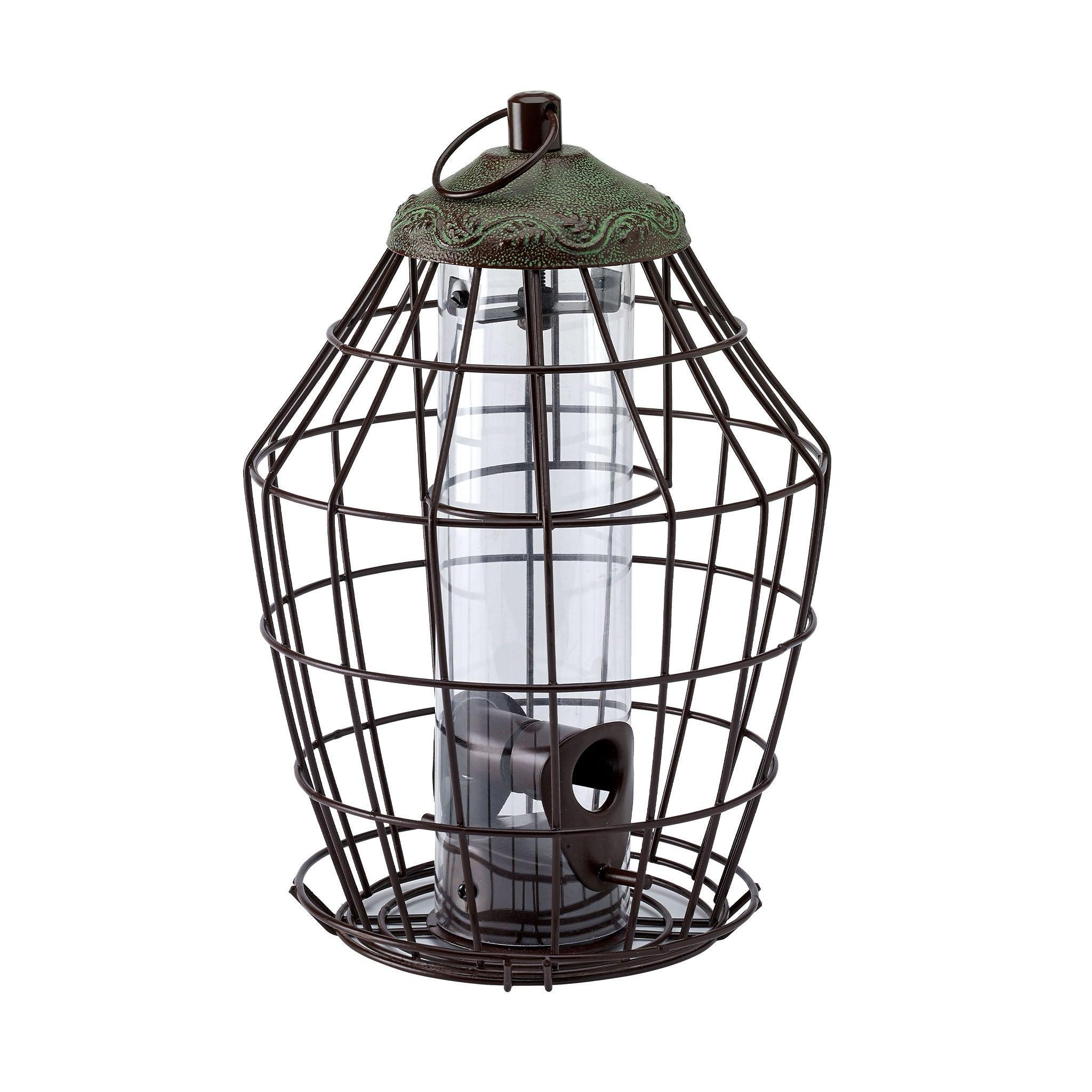 Peckish Secret Garden Sqrl/P Seed Feeder