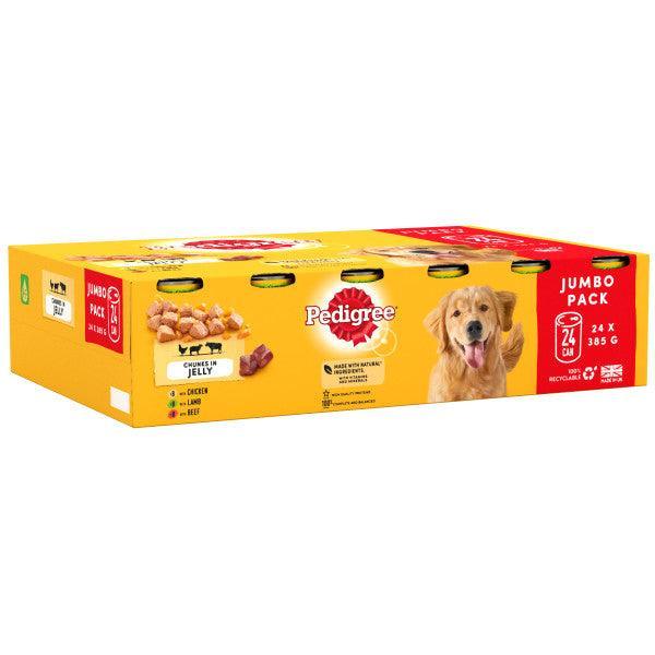 Pedigree Tins Mixed Jumbo CIJ 385g