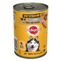 Pedigree Tins Prot +Tky&Chk 400g