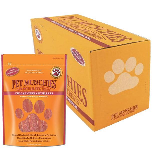 Pet Munchies Dog Treat Ckn Breast 100g
