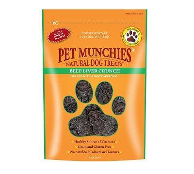 Pet Munchies Dog Treat Liver Crunch 90g