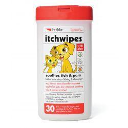 Petkin Itch Stop Wipes, 30pcs