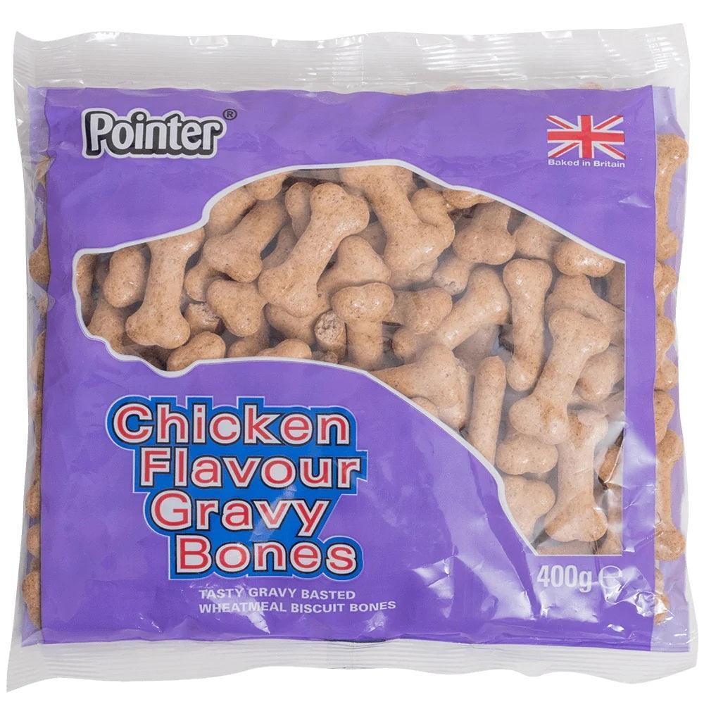Pointer Chicken & Gravy Bones 400g (3 for 2 Mix & Match)