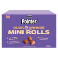 Pointer Duck & Orange Mini Rolls 12.5kg