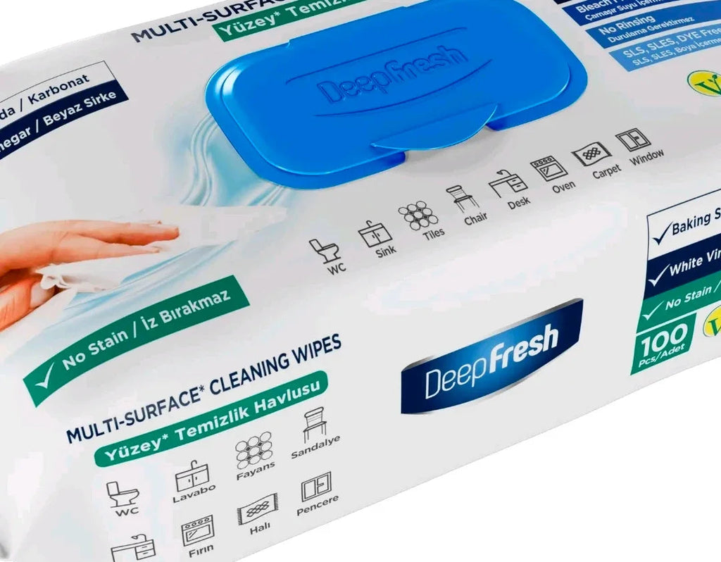 Deep Fresh Extra Large Multi Surface Cleaning Wipes