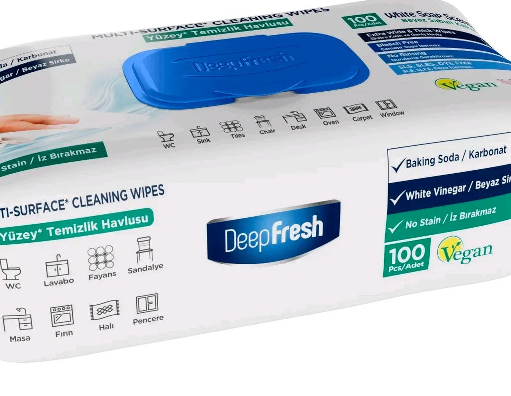 Deep Fresh Extra Large Multi Surface Cleaning Wipes