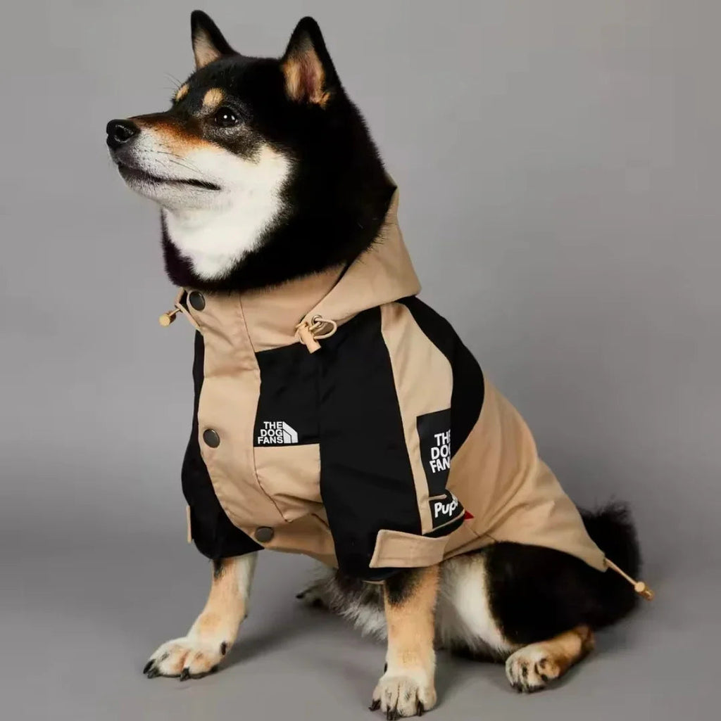 TDF Winter Dog Coat Kaki