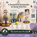 Custom Pet Sculpture Order | Handcrafted Dog & Cat Keepsake | Upload Your Photos