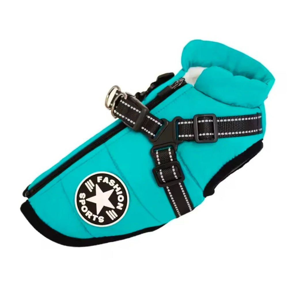 Sports Warm Dog Harness Coat