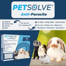 Petsolve Anti-Parasite Small Rodent, 10ml