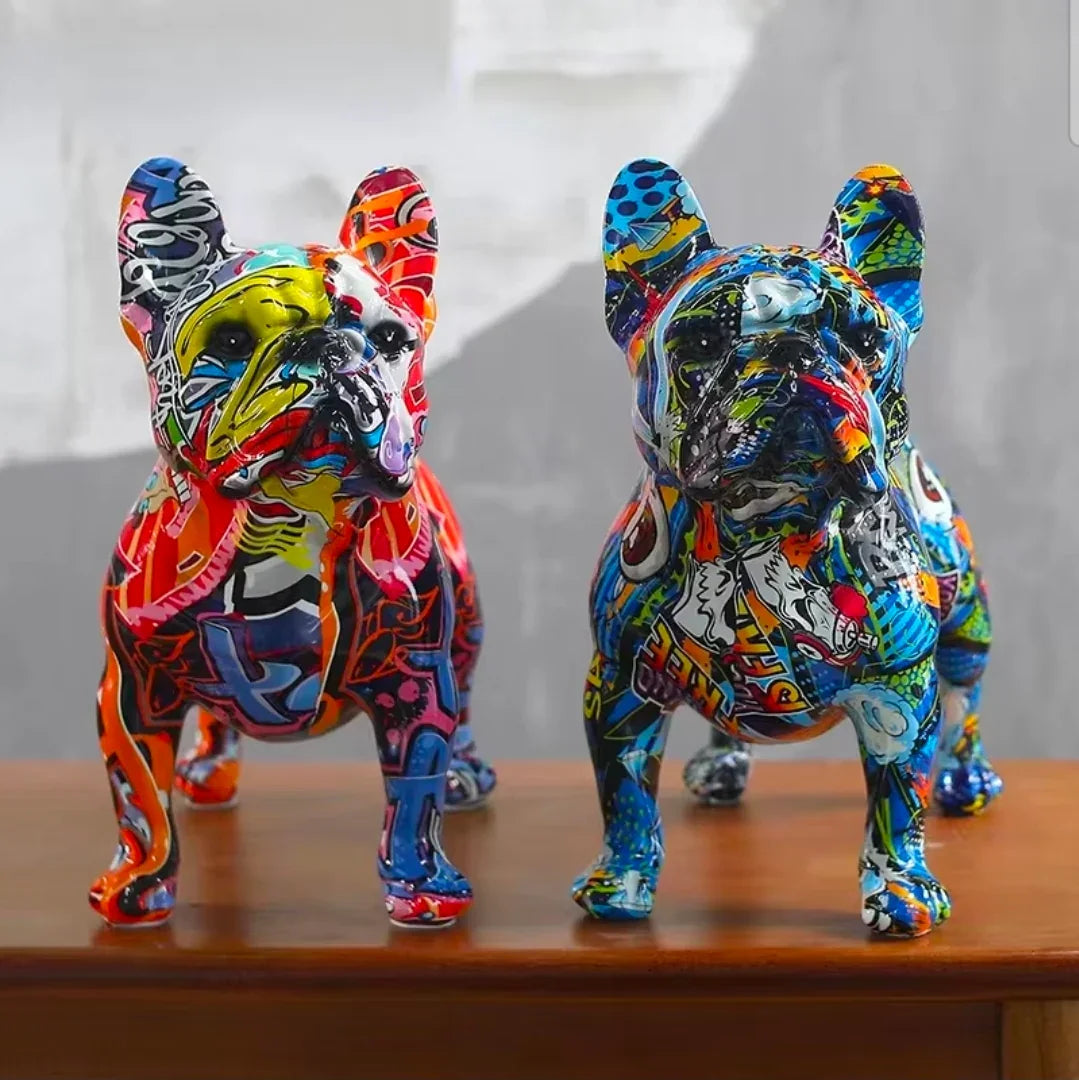 Colourful Animal Resin Statue