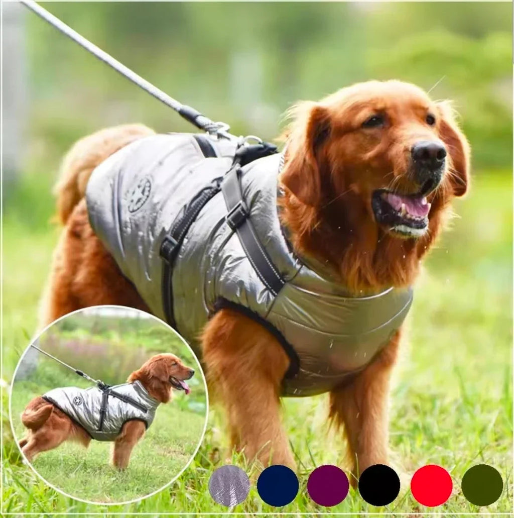Sports Warm Dog Harness Coat