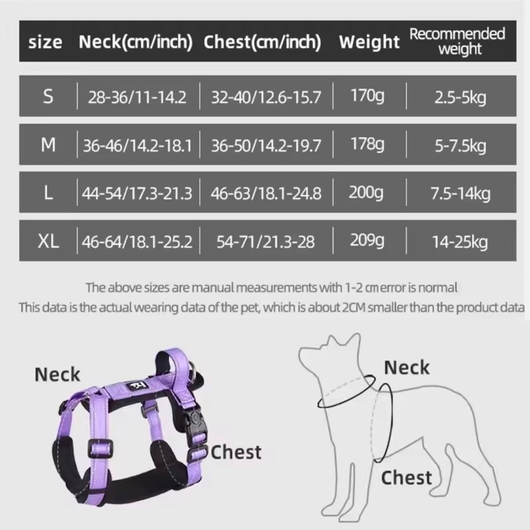North East Pets Harness Vest