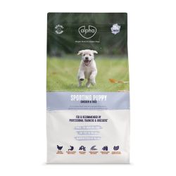 Alpha Puppy Sporting Chicken & Rice 15kg