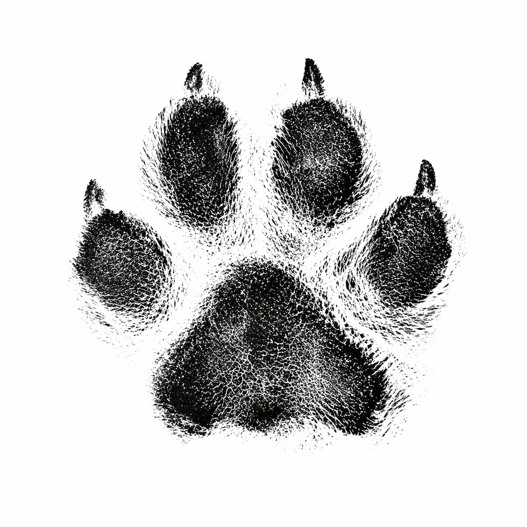 Oh So Precious Paw Print Non-Toxic Ink Pad Standard 12.5cm