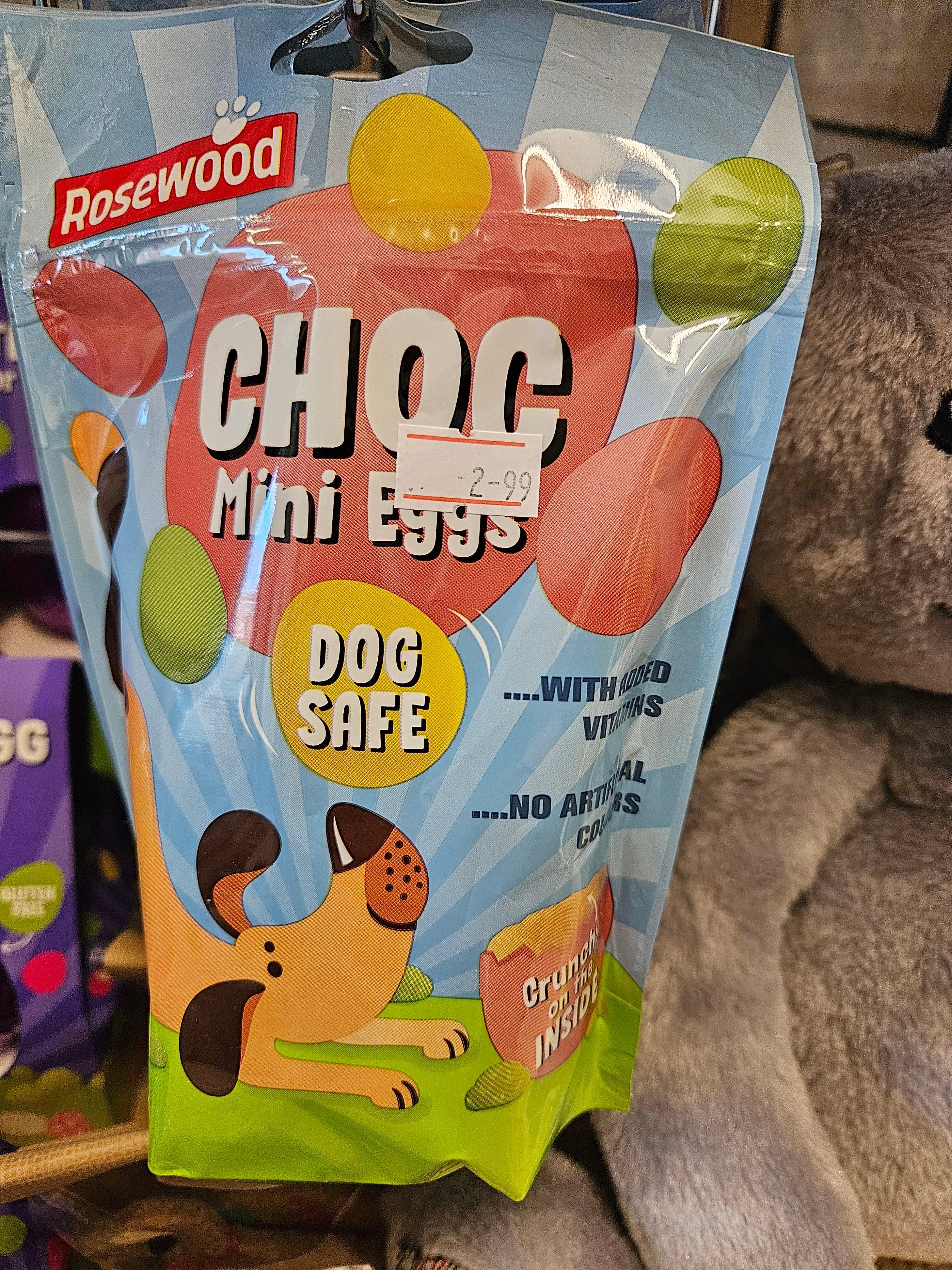 Rosewood Dog Choc Mini Eggs 150g