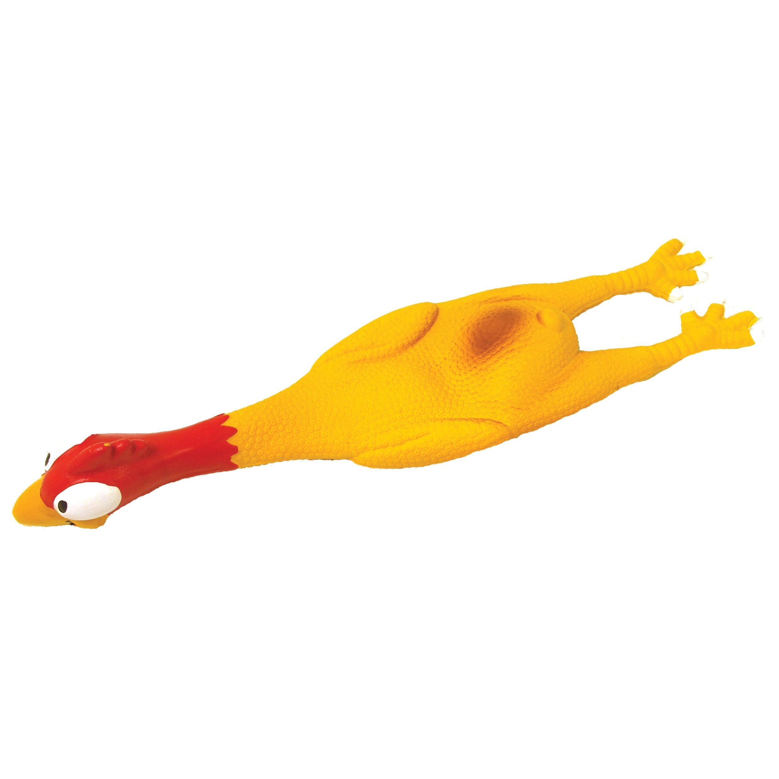 Rosewood Squeaky Latex Chicken 42cm