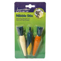 Rosewood Wooden 3D Veg Nibble Stix 3 Pk