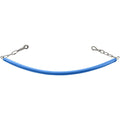 Rubber Stall Chain with Clips Blue