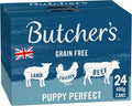 Butcher''s Puppy Perfect Dog Food Tins - 24 x 400g